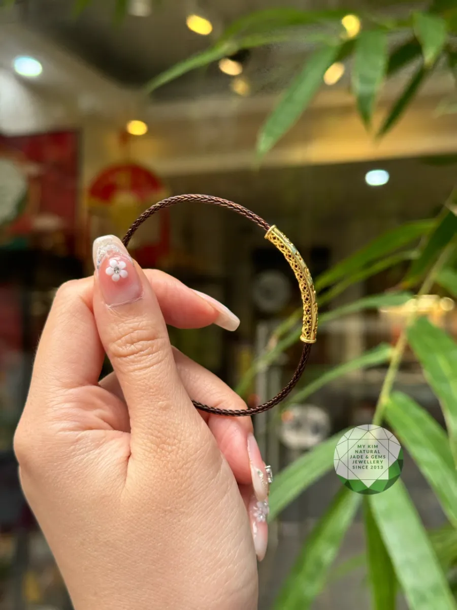 💎 Dây Cáp Mix Charm Vàng Ummani – Tối Giản, An Nhiên, Vững Chãi | Trang Sức Thủ Công Tinh Tế