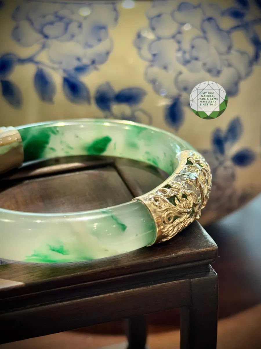 Vòng Đá Du Long Bọc Bạc VIP