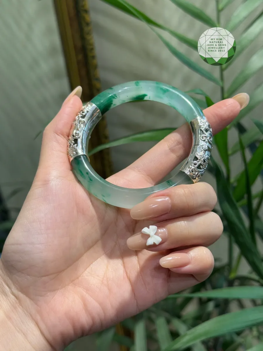 Vòng Đá Du Long Bọc Bạc VIP