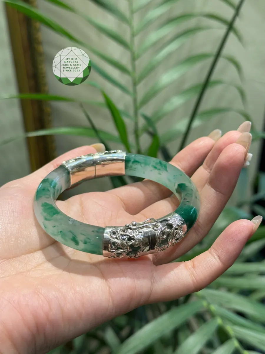 Vòng Đá Du Long Bọc Bạc VIP