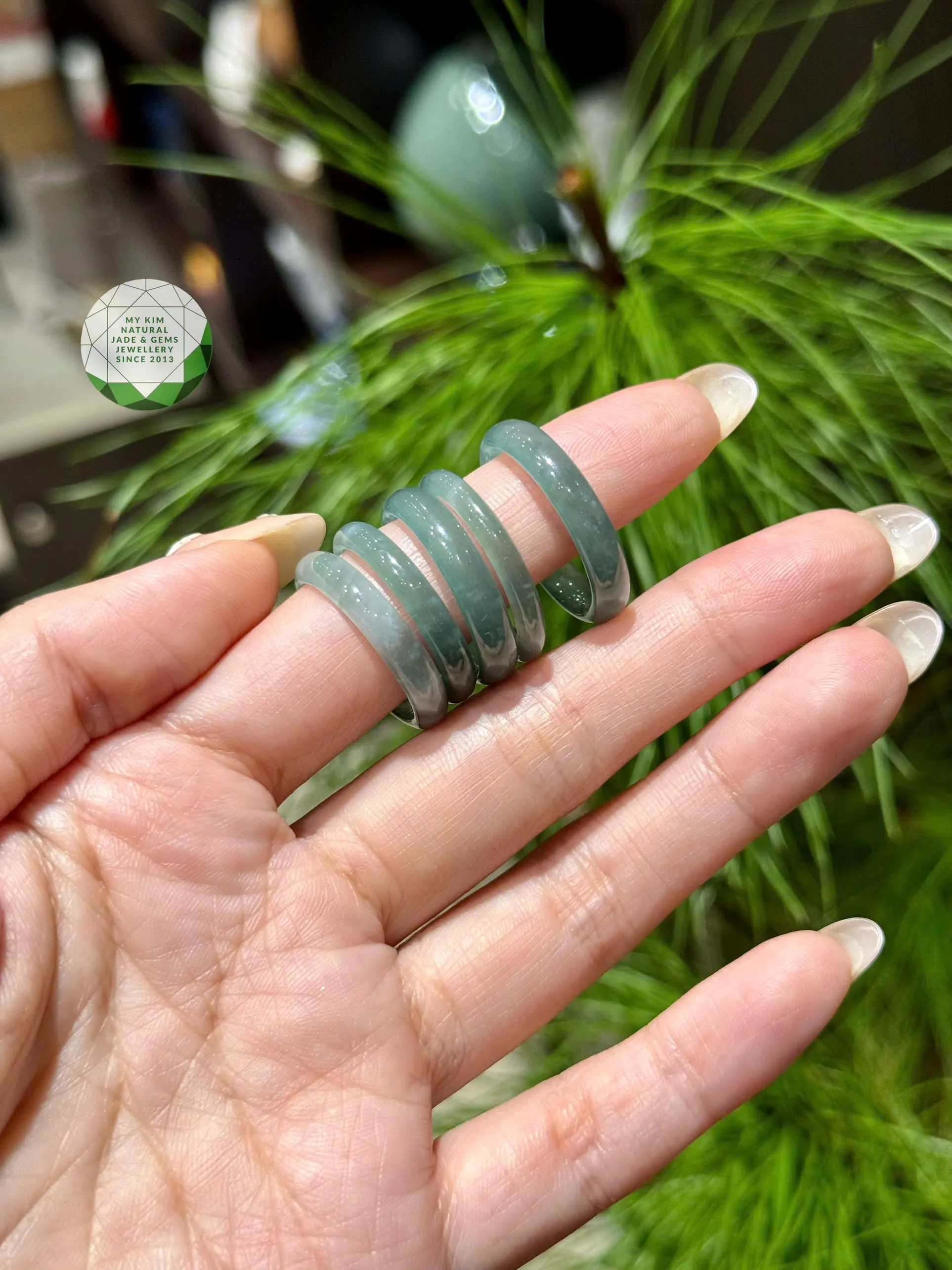 💎 Nhẫn Lam Ngọc Phỉ Thúy – Jadeite VIP Tinh Hoa Phong Thủy & Cân Bằng Năng Lượng