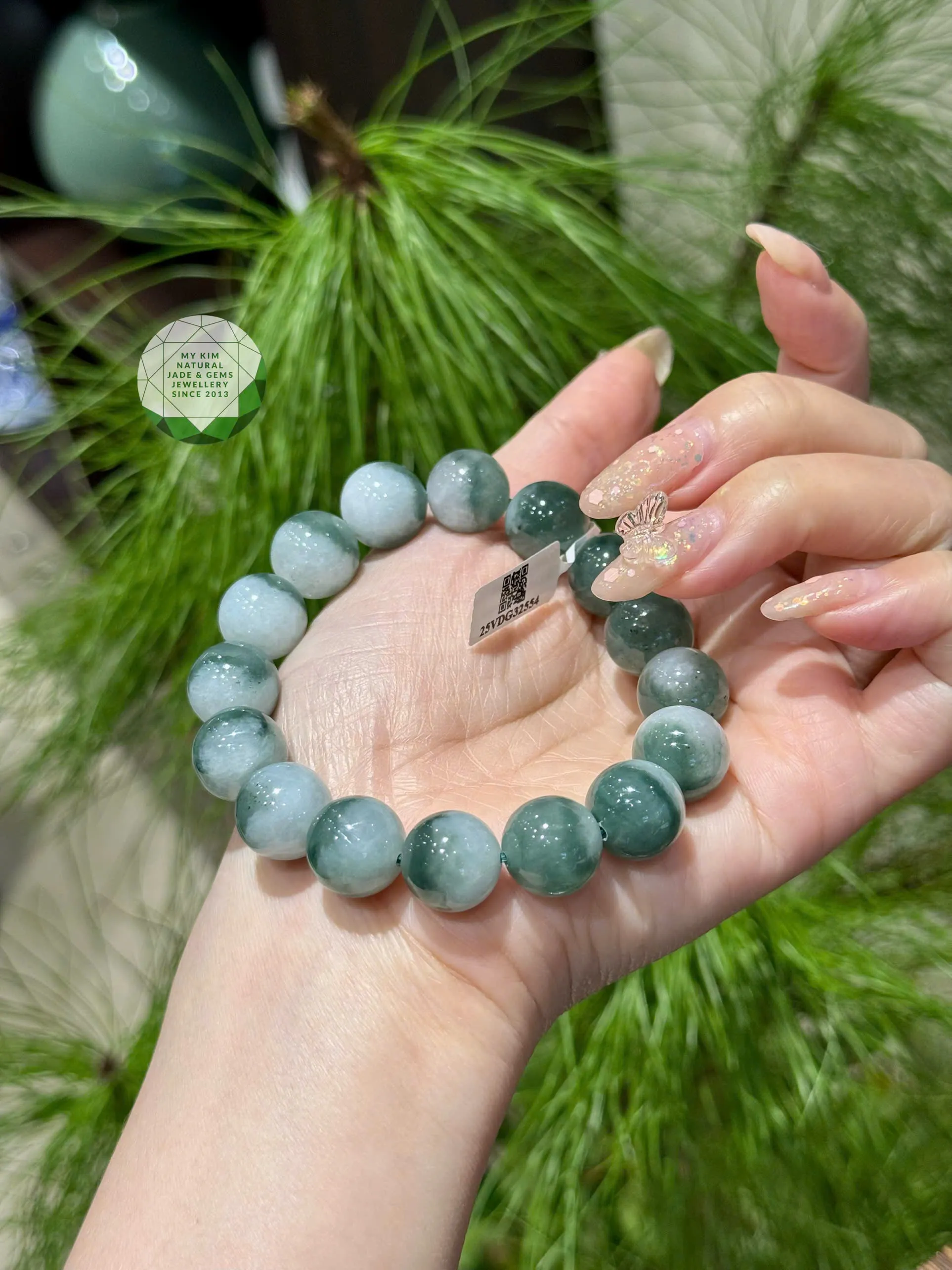 💎 Vòng Lam Thủy Ngọc Phỉ Thúy Uyên Ương VIP