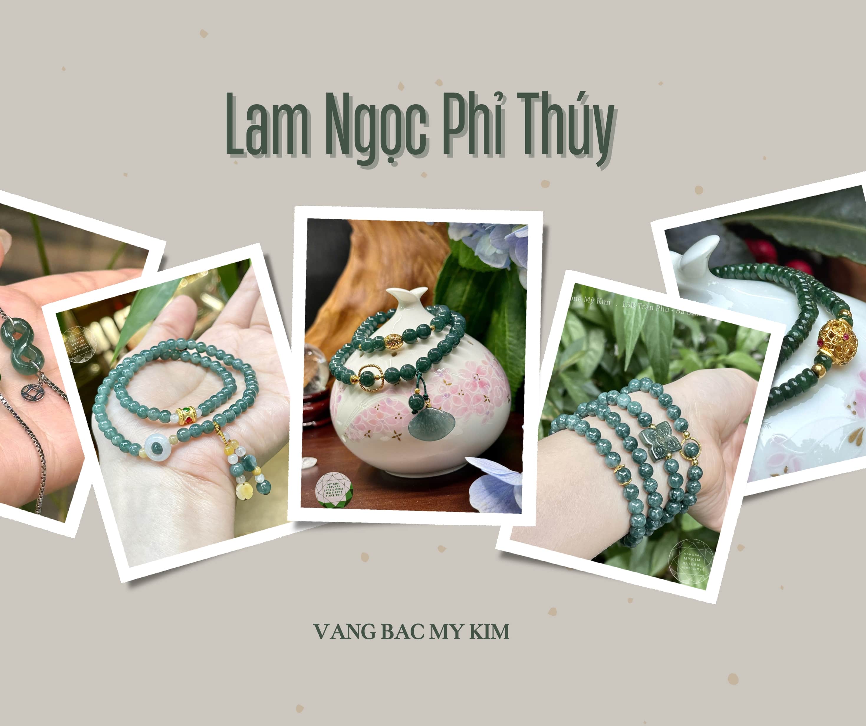 💎 LAM NGỌC PHỈ THÚY - JADEITE 💎  Viên Ngọc Mang Vẻ Đẹp Và Linh Khí Trường Tồn