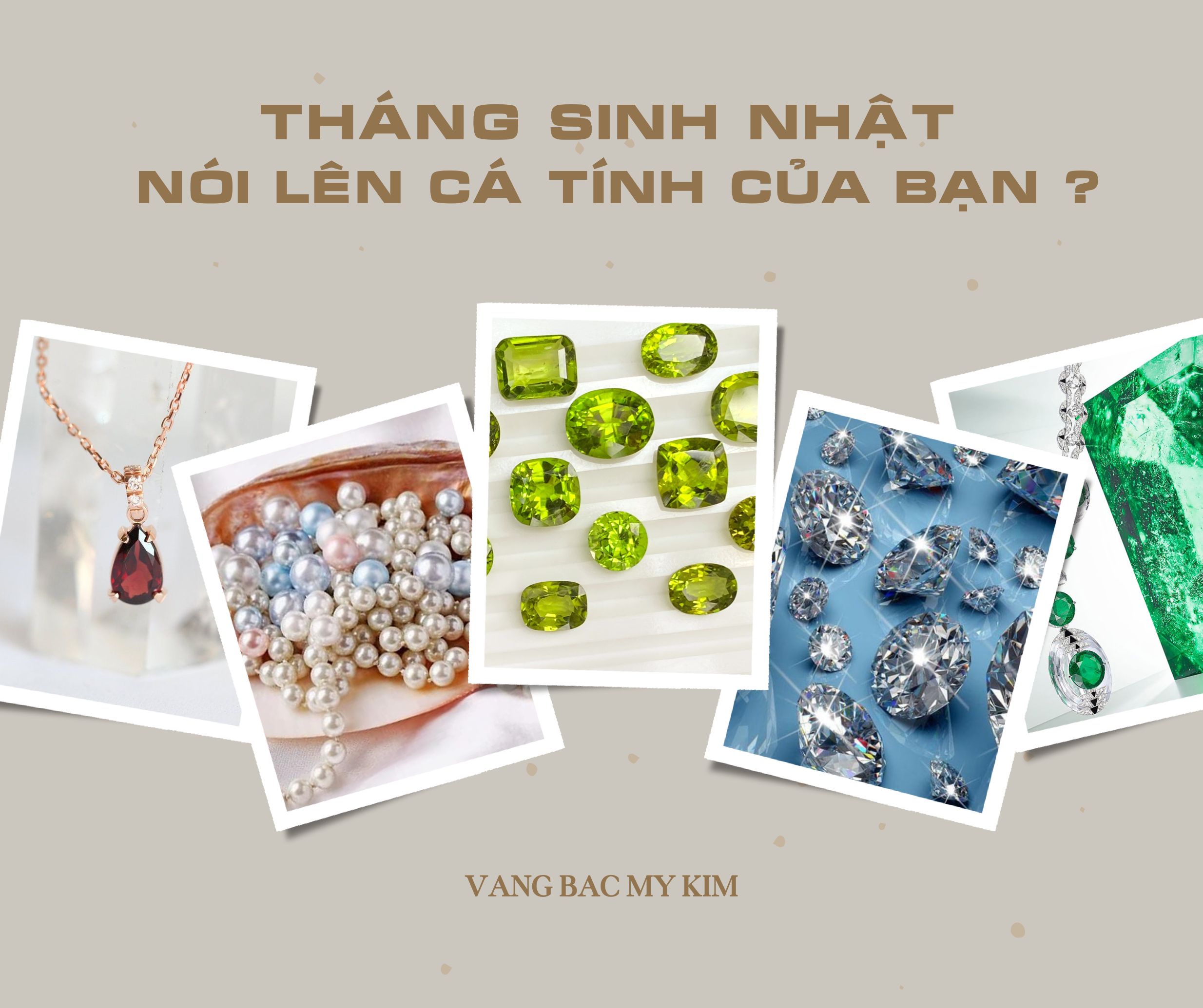 🌸 ĐÁ NGỌC THEO 12 THÁNG SINH – CHẠM VÀO NHỊP ĐẬP RIÊNG CỦA MỖI TÂM HỒN 🌸