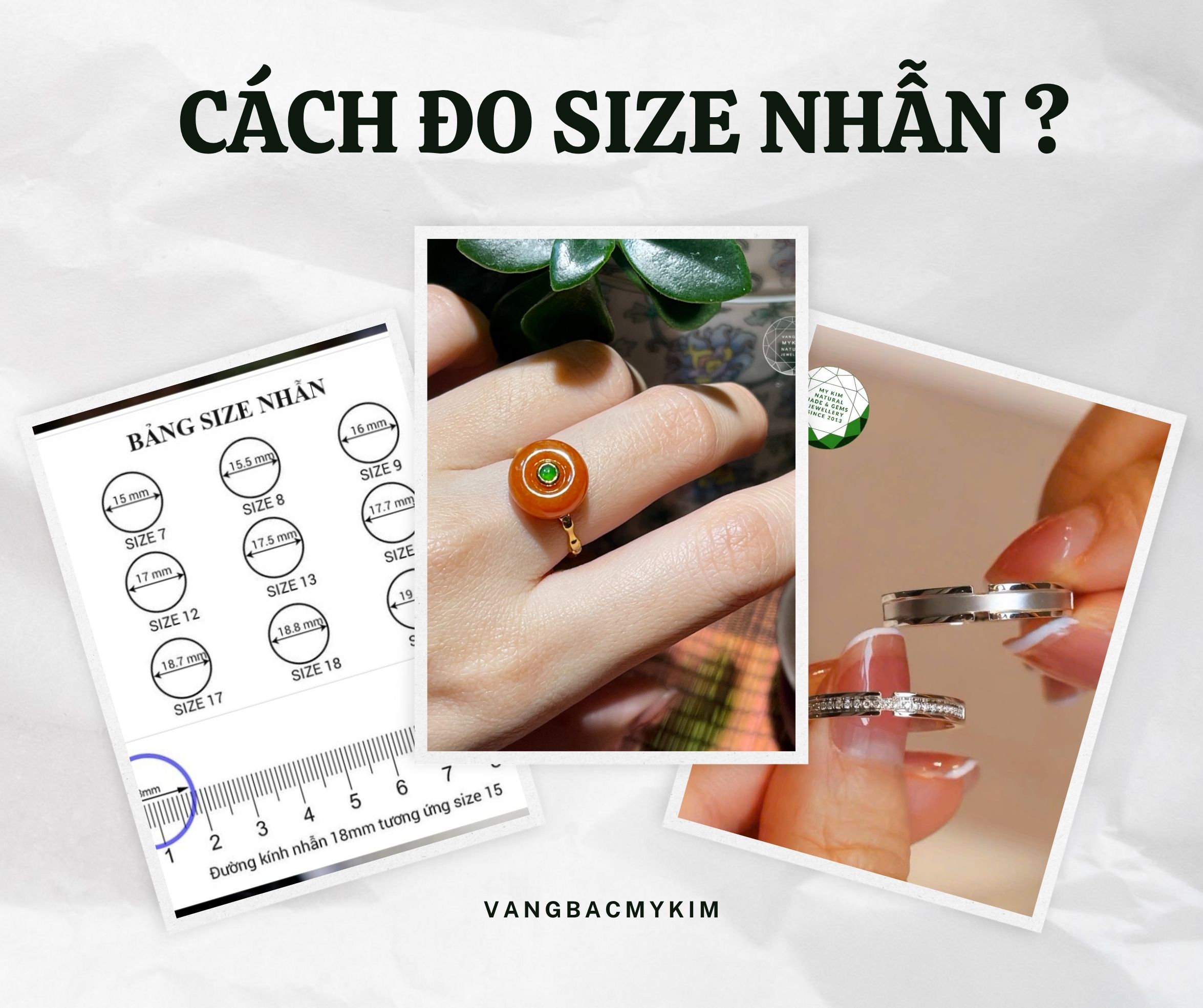 💍 Cách Đo Size Nhẫn Tại Nhà