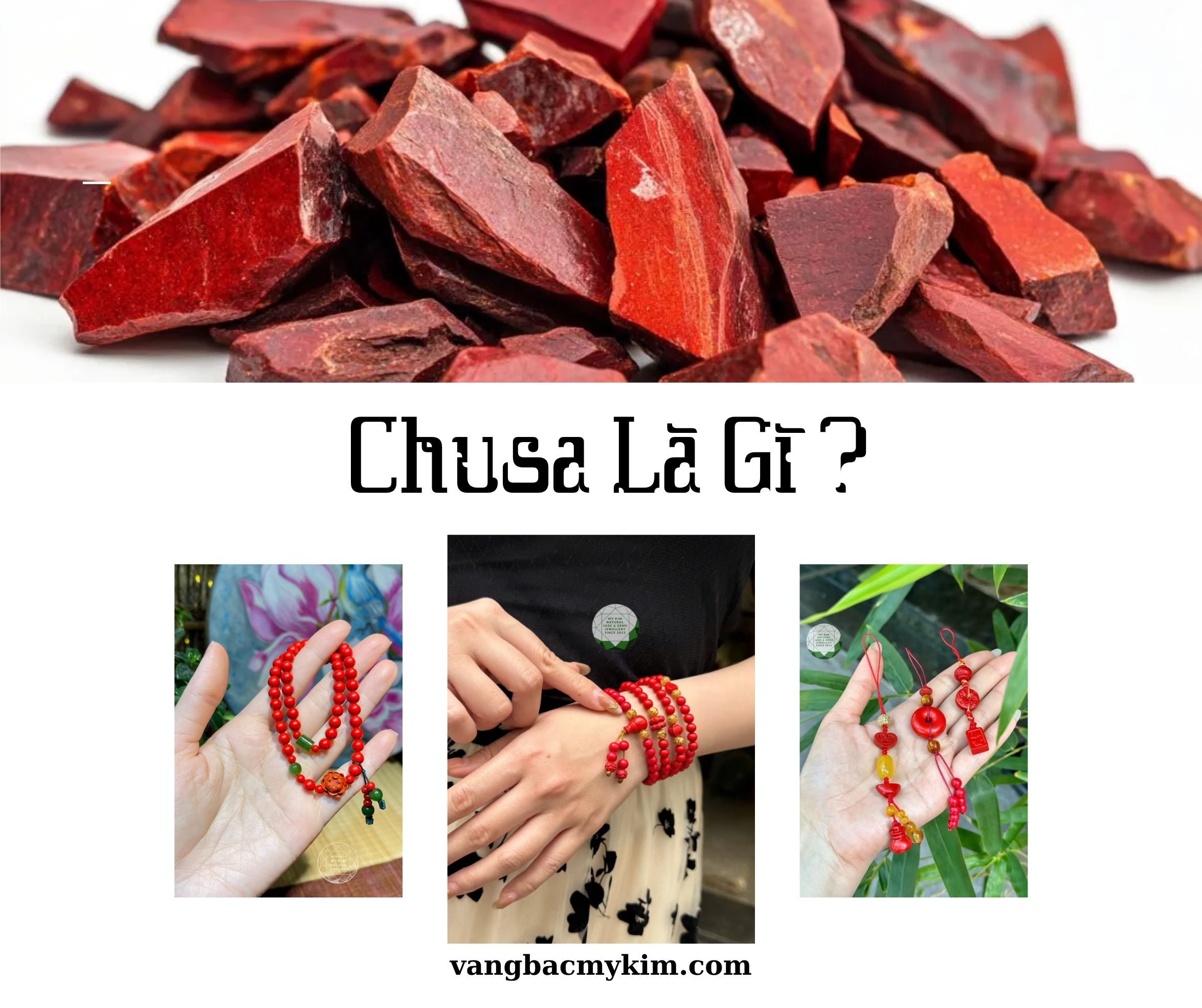 Chu Sa là gì? 🔴 Ứng dụng đá Chu Sa trong đời sống hiện đại