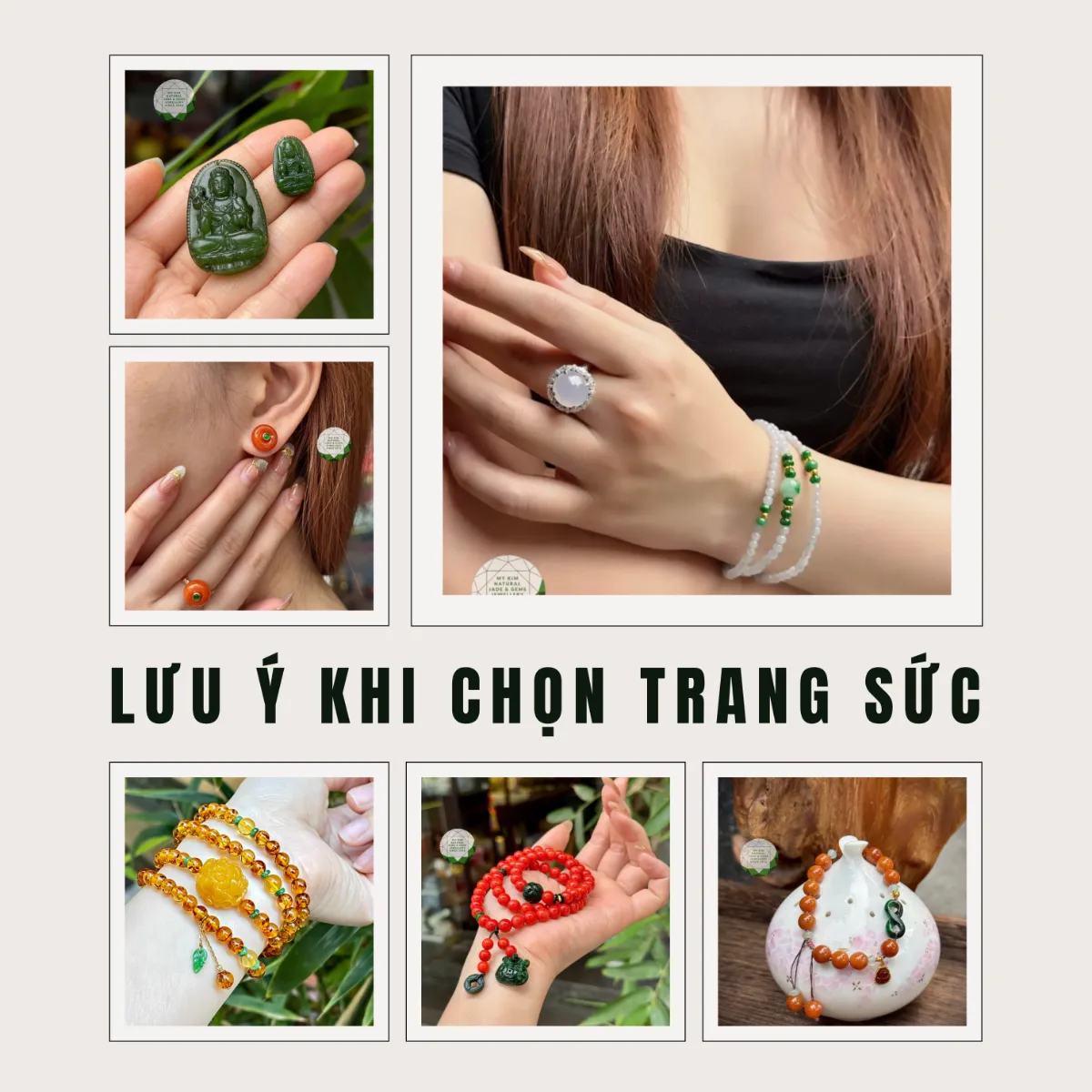 💎✨ Những Lưu Ý Khi Chọn Trang Sức Từ Đá & Ngọc Thiên Nhiên ✨💎