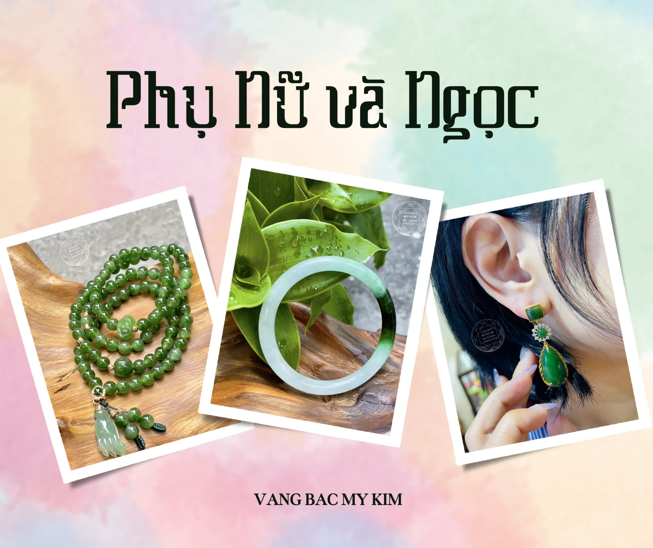 🔮💍 Trang Sức Ngọc & Phong Thái Nữ Tính