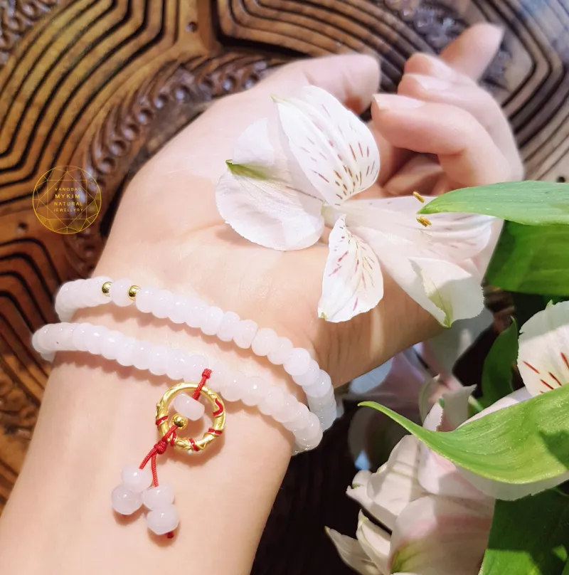 VÒNG BẠCH NGỌC - NEPHRITE TRẮNG