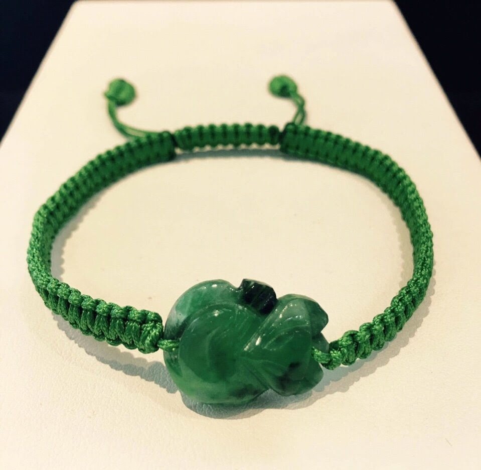 Vòng dây tết Hồ ly Phỉ thúy