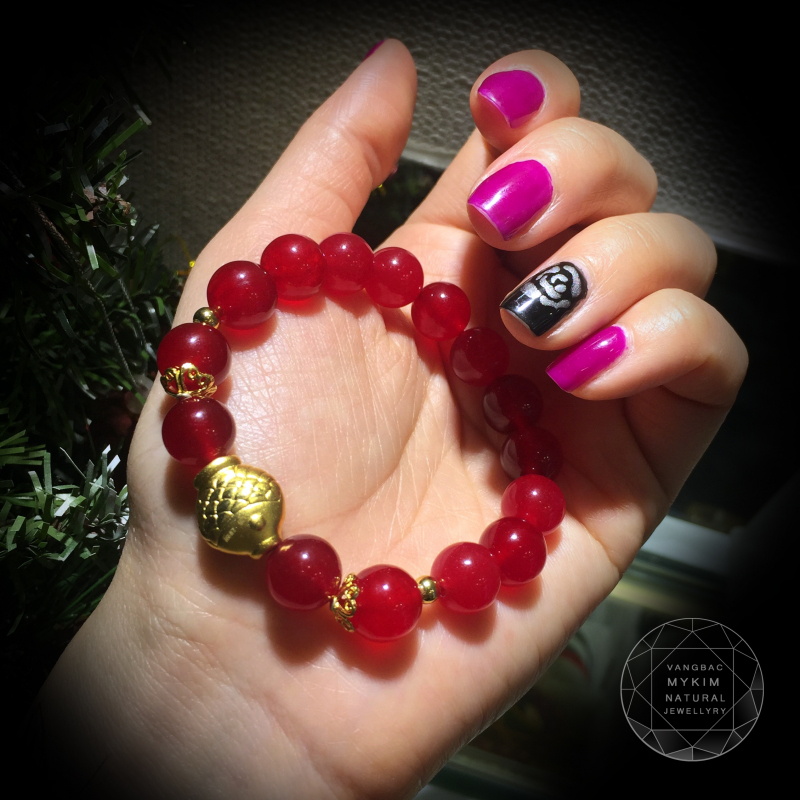 Vòng tay mix charm Cá Chép tài lộc thịnh vượng