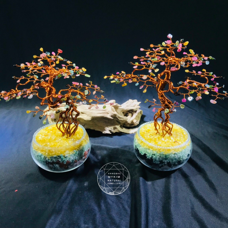 Cây Bonsai Phong Thủy - MS02 - Hàng thủ công cao cấp