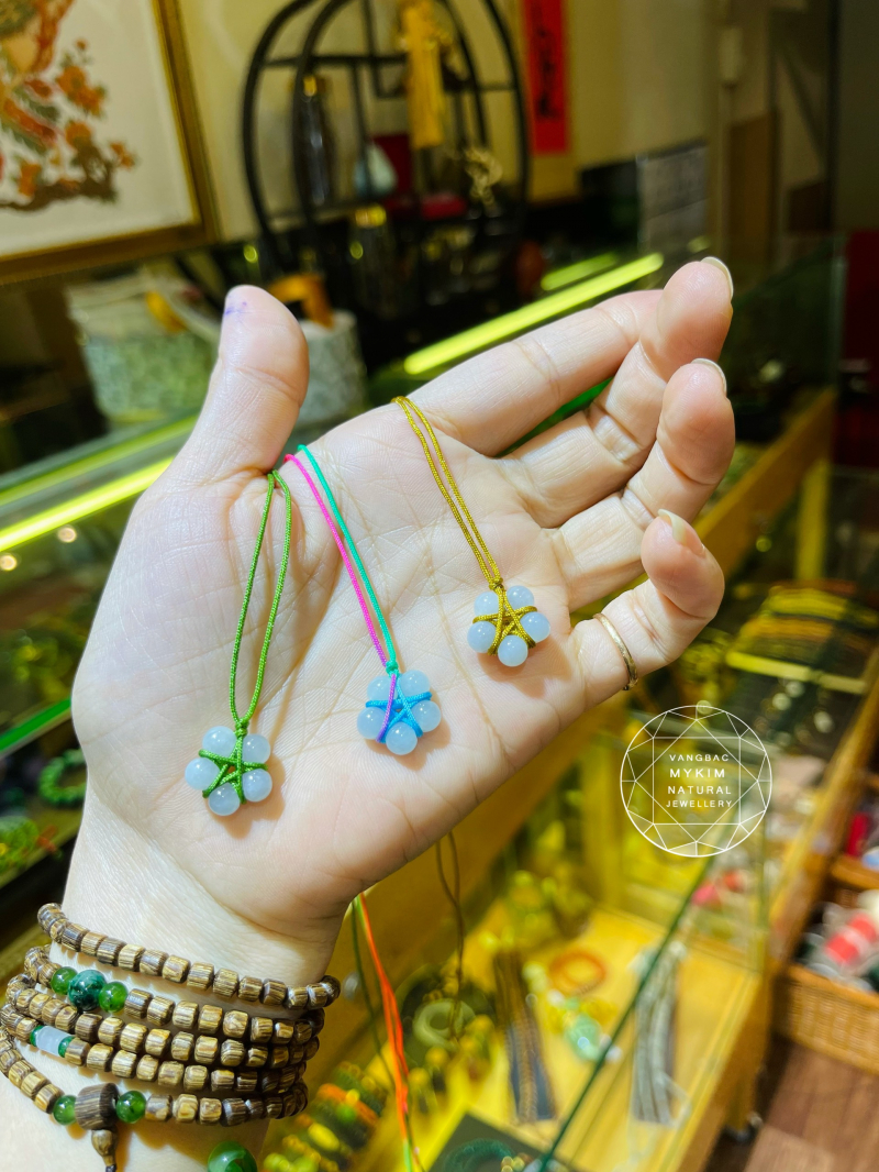 Vòng dây tết Hoa Sao - Bạch Ngọc