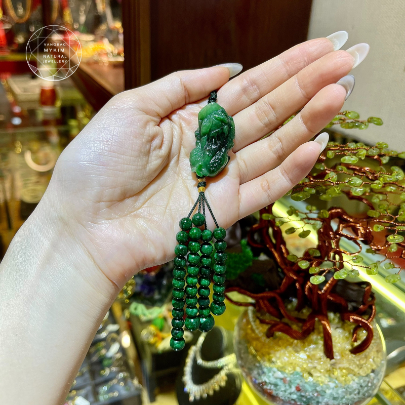 Dây treo Tỳ Hưu Ngọc Phỉ Thúy & Sơn Thủy
