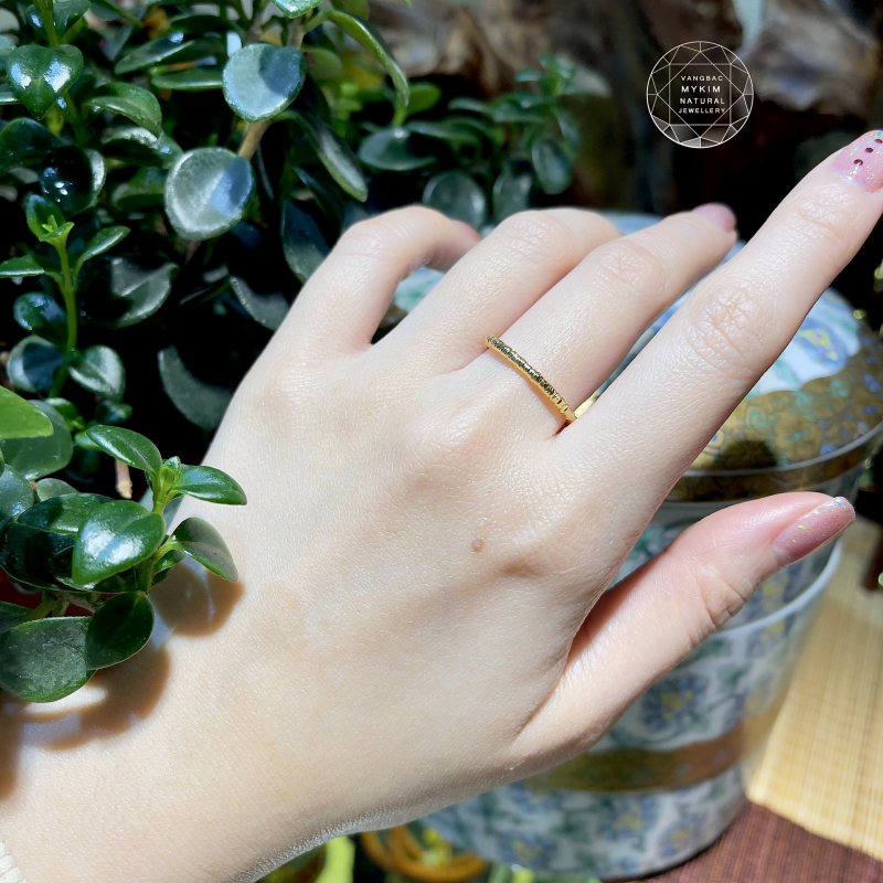 Nhẫn tròn kiểu - Vàng 10k - 14k - 18k