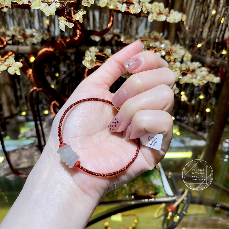 Vòng Tay Đồng ĐIếu - Ngọc Phỉ Thúy - Tết chỉ đỏ