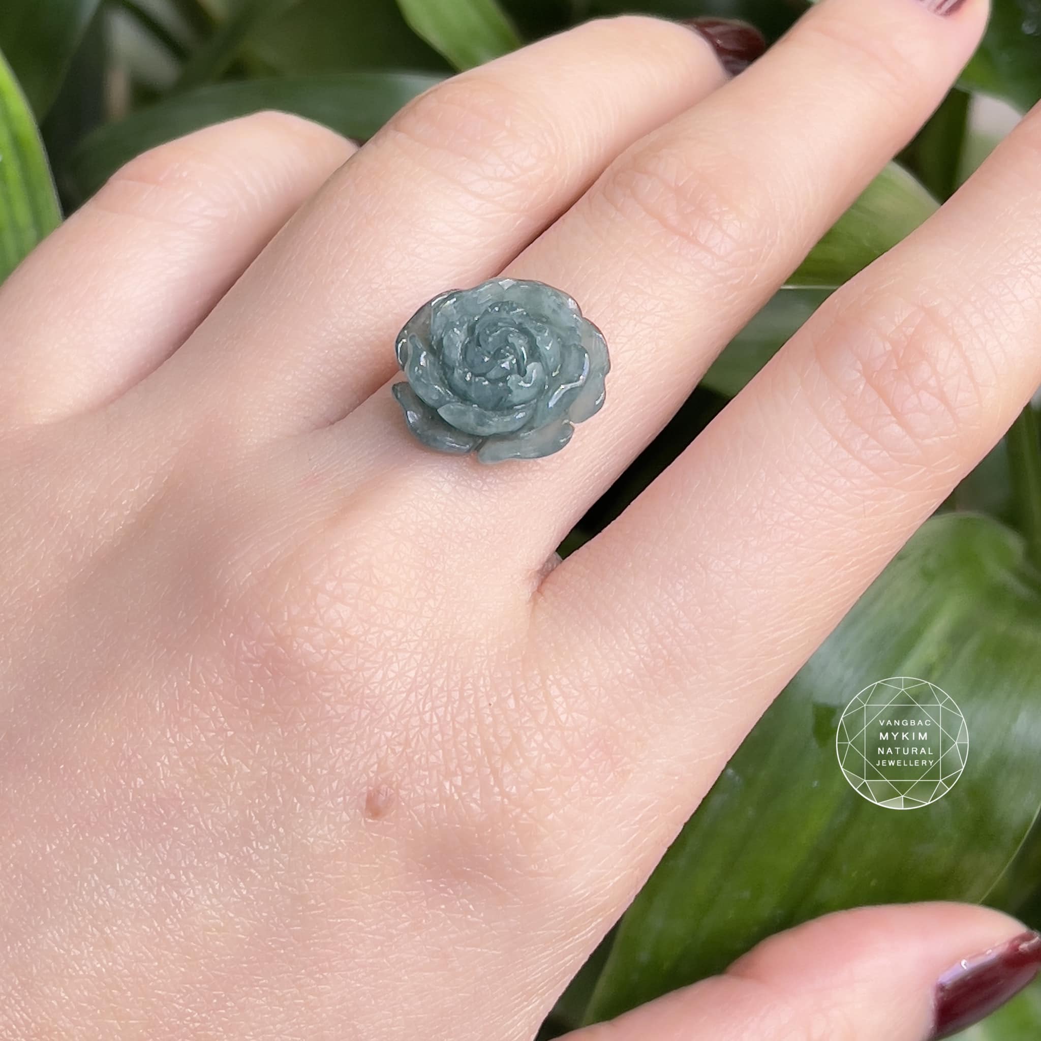 Hoa Mẫu Đơn - Ngọc Phỉ Thúy Jadeite
