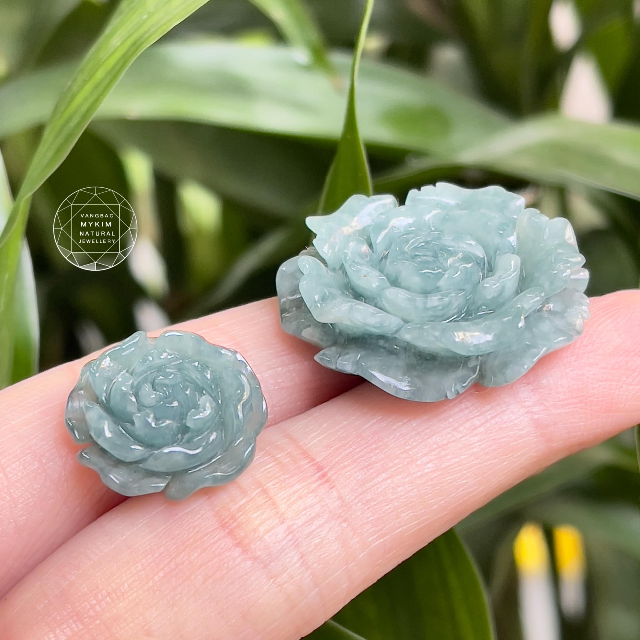 Hoa Mẫu Đơn - Ngọc Phỉ Thúy Jadeite