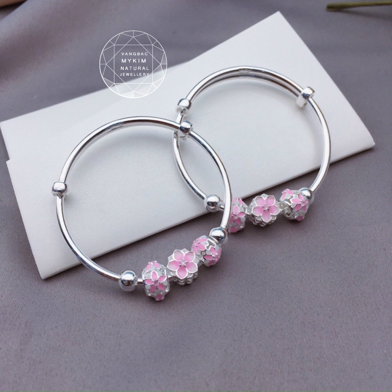 Lắc Bạc Cho Bé - MS004 - Bạc 925