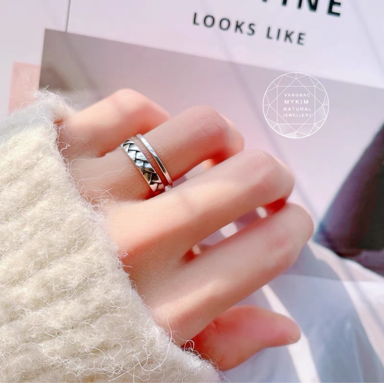 Nhẫn Bạc Nam Nữ - Bạc 925