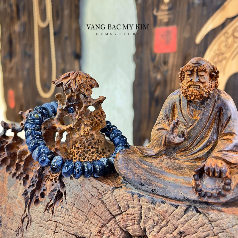 Vòng tay đá giông bão Pietersite VIP