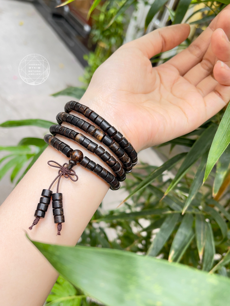 Chuỗi Vòng Trầm Indo Đốt Trúc
