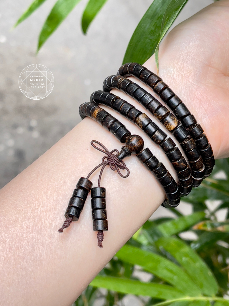 Chuỗi Vòng Trầm Indo Đốt Trúc