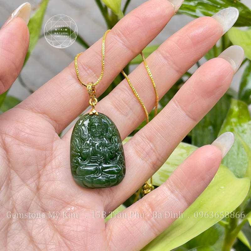  Phật Bản Mệnh Ngọc Bích Nephrite • Phật Như Lai Đại Nhật • Phong Thủy Cho Tuổi Mùi và Tuổi Thân