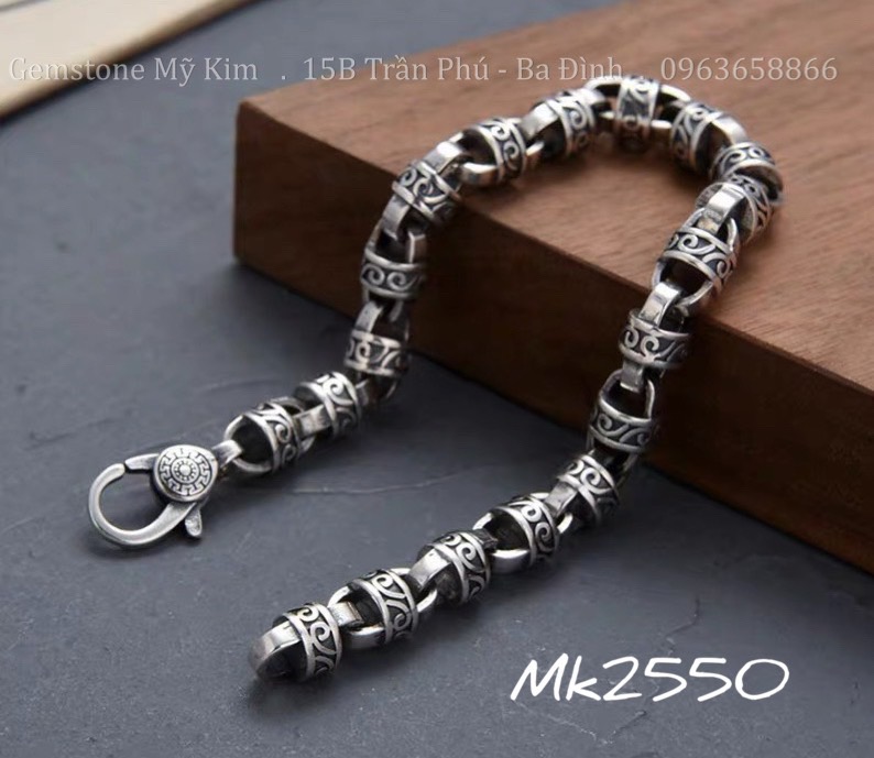 Lắc Bạc Cho Nam - Bạc 925 nguyên chất - Ms01