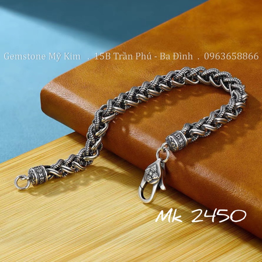 Lắc Bạc Cho Nam - Bạc 925 nguyên chất - Ms02