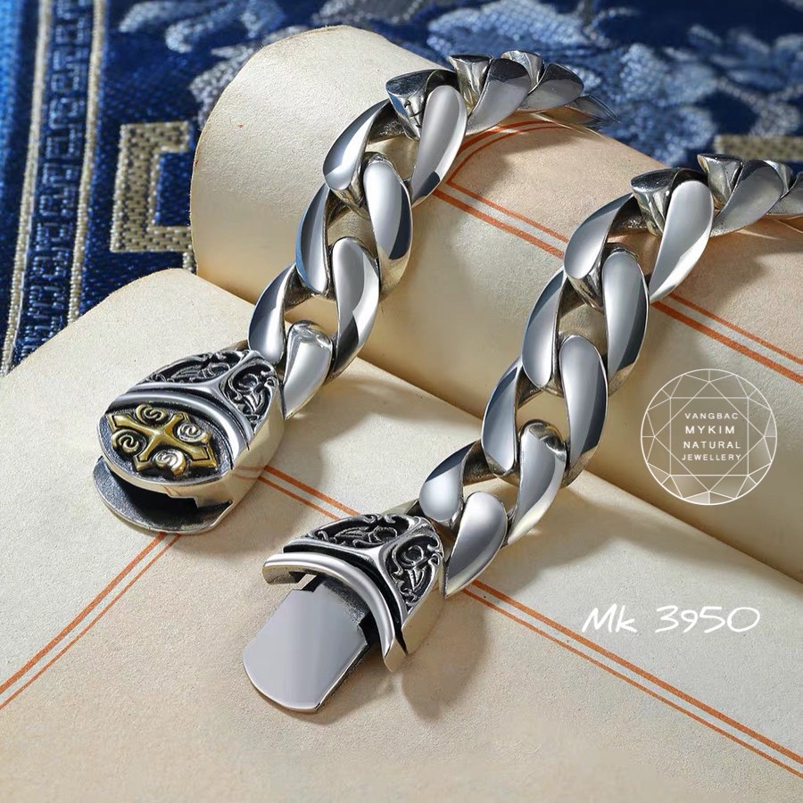 Lắc Bạc Cho Nam - Bạc 925 nguyên chất - Ms05