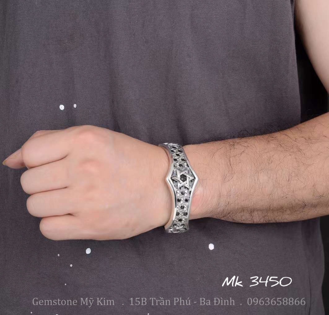 Lắc Bạc Cho Nam - Bạc 925 Nguyên Chất - MS014