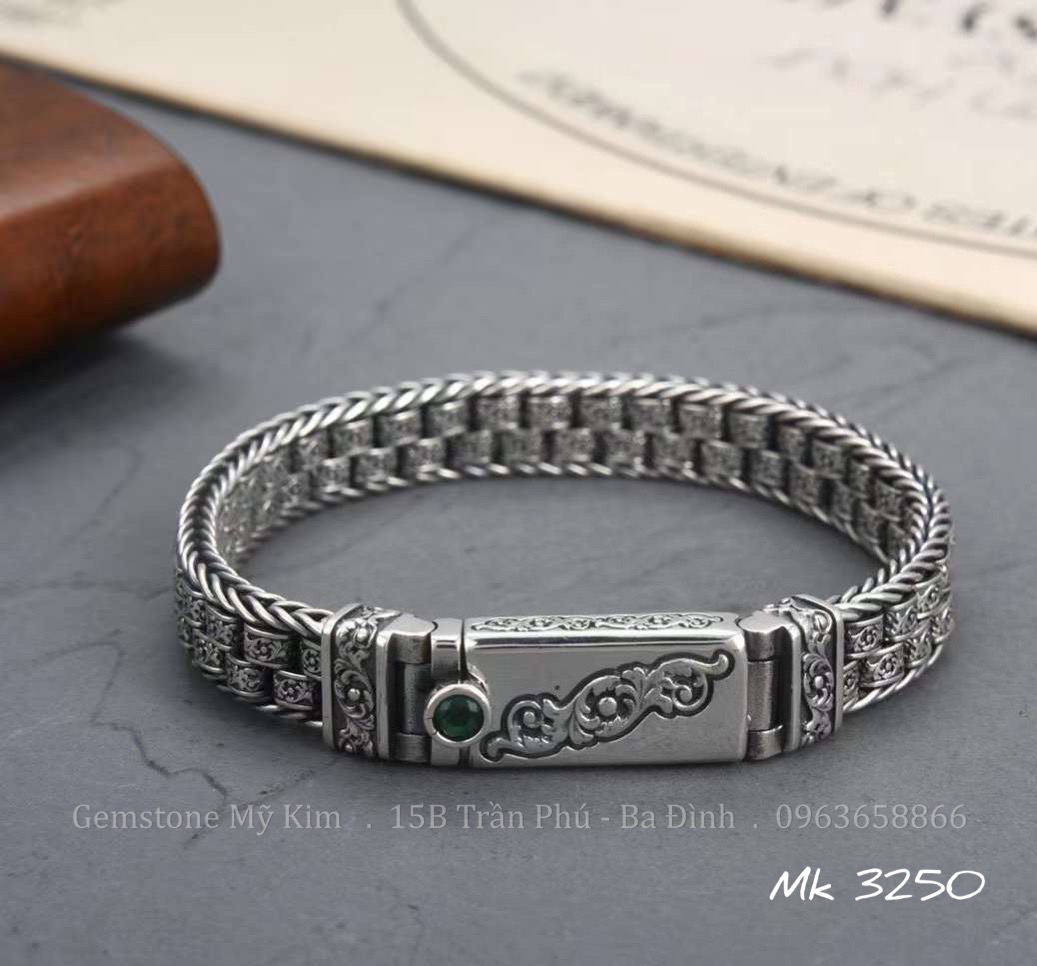 Lắc Bạc Cho Nam - Bạc 925 Nguyên Chất - MS010