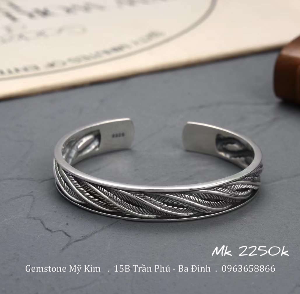 Lắc Bạc Cho Nam - Bạc 925 Nguyên Chất - MS012