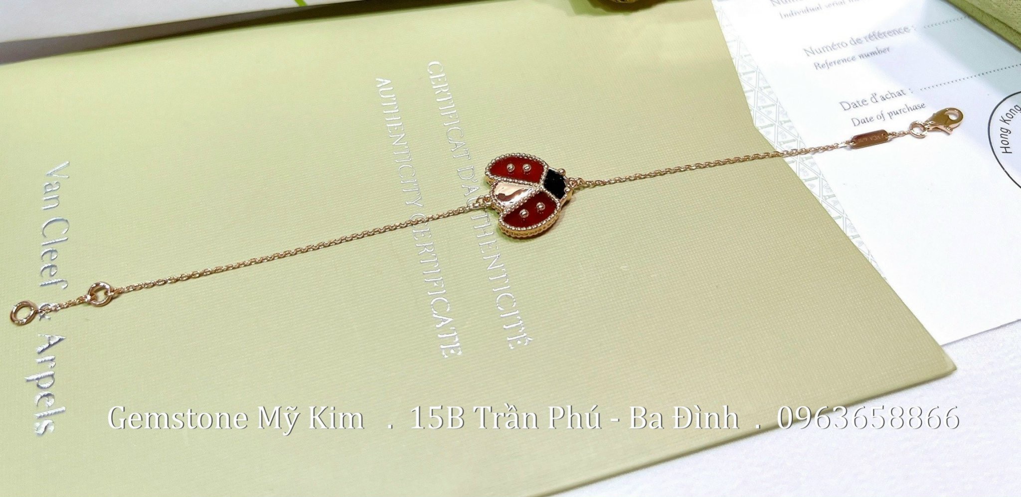 Lắc Tay Vàng Hồng 18k - MS111