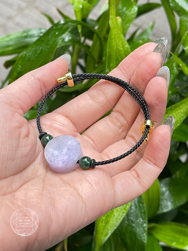 Ngọc Phỉ Thúy Tử La Lan - Jadeite VIP - Vòng Dây Thép