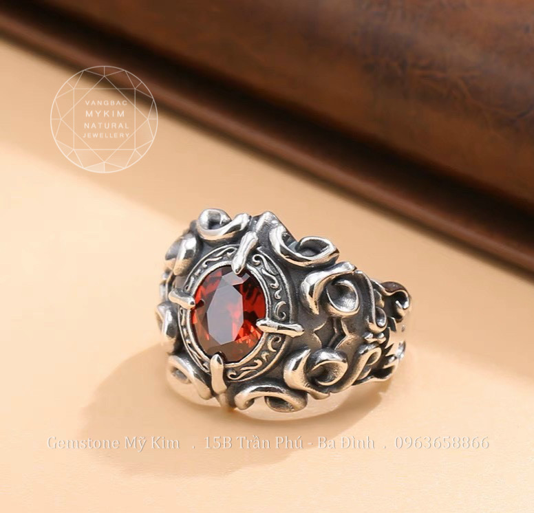 Nhẫn Nam Bạc 925 Nguyên Chất - MSN3