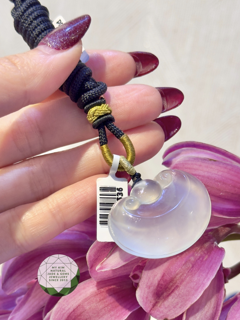 Dây chuyền Ngọc Serpentine Vip - Nấm Linh Chi