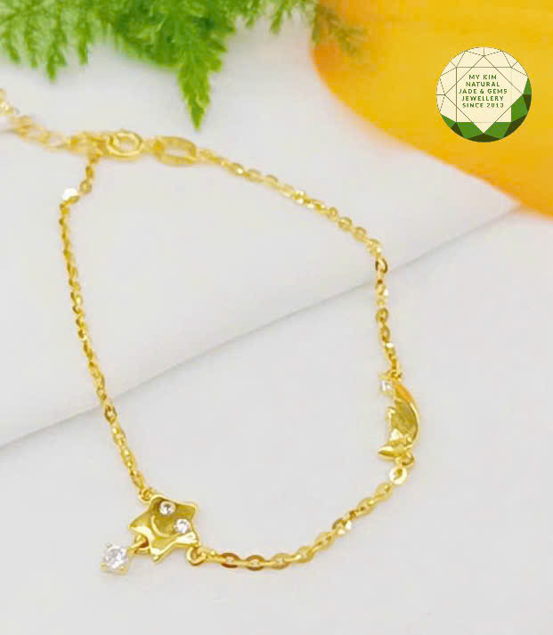 🧡 BST Lắc Tay Nữ Vàng 10k – Duyên Dáng Trong Từng Chuyển Động