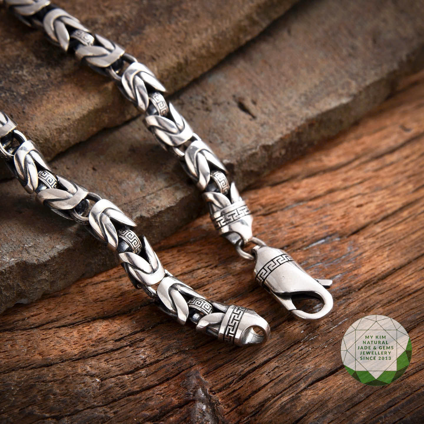 🧩 Lắc Tay Nam Bạc 925 Kiểu Đan Xoắn – Bản To Mạnh Mẽ, Tôn Cá Tính Phái Mạnh